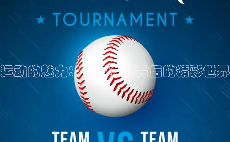 运动的魅力：体育赛事背后的精彩世界